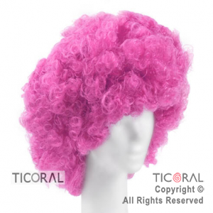 PELUCA SUPER CARIOCA/AFRO FUCSIA x 1